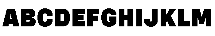 Config Black Font UPPERCASE