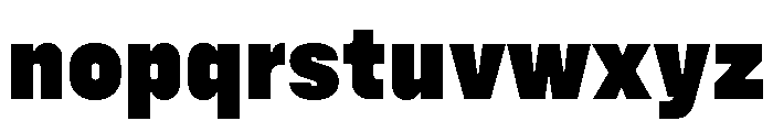 Config Black Font LOWERCASE