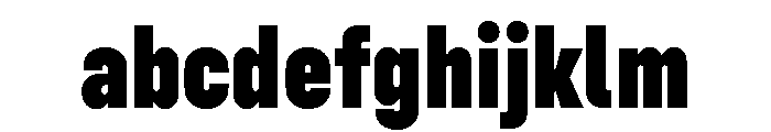 Config Condensed Black FONT