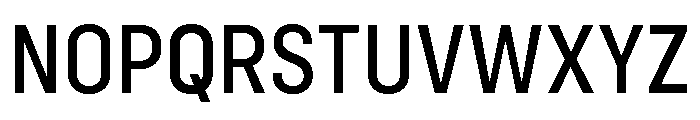 Config Condensed Medium Font UPPERCASE