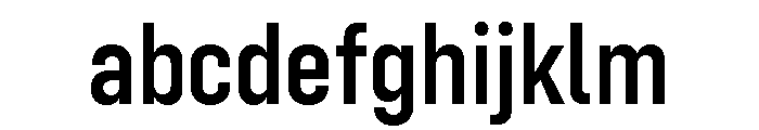 Config Condensed Semi Bold FONT