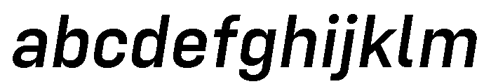 Config Medium Italic FONT