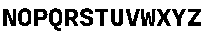 Config Mono Bold Font UPPERCASE