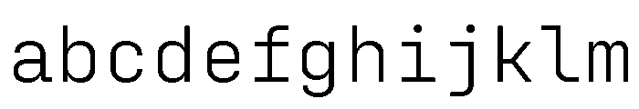 Config Mono Light FONT
