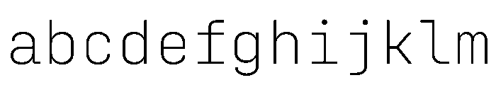 Config Mono FONT