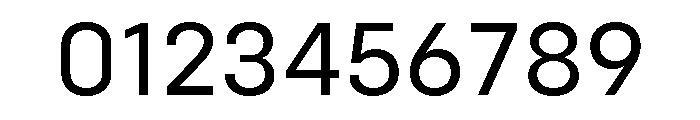Config Regular Font OTHER CHARS