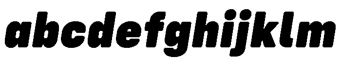 Config Rounded Black Italic FONT
