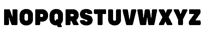 Config Rounded Black Font UPPERCASE