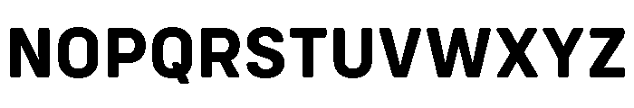 Config Rounded Bold Font UPPERCASE
