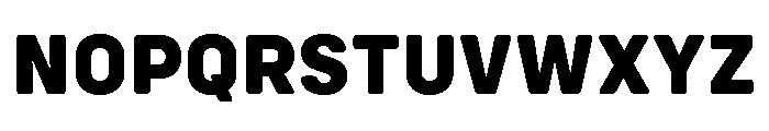 Config Rounded Extra Bold Font UPPERCASE