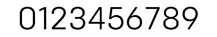 Config Rounded Light Font OTHER CHARS