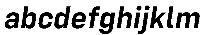 Config Semi Bold Italic FONT