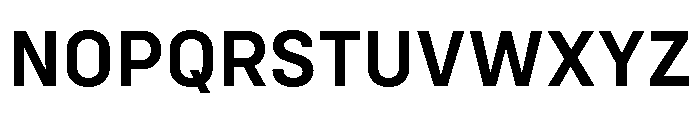 Config Semi Bold Font UPPERCASE