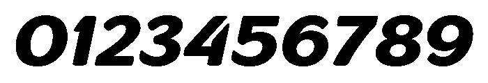 Congenial Black Italic Font OTHER CHARS