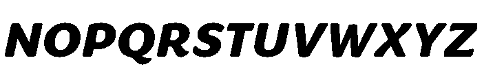 Congenial Black Italic Font UPPERCASE