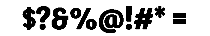 Congenial Black Font OTHER CHARS