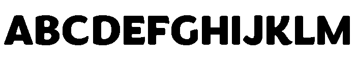 Congenial Black Font UPPERCASE