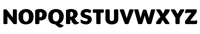 Congenial Black Font UPPERCASE