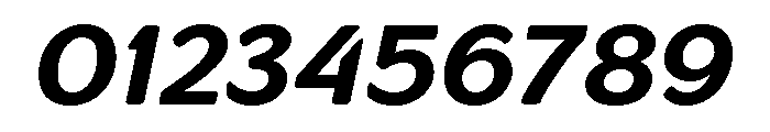 Congenial Bold Italic Font OTHER CHARS