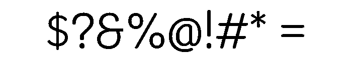 Congenial Extra Light Font OTHER CHARS