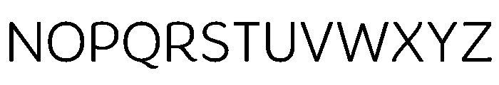 Congenial Extra Light Font UPPERCASE