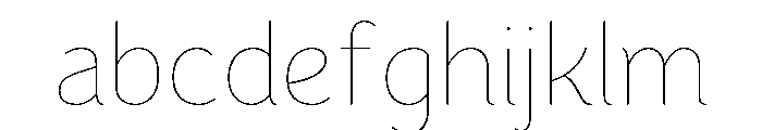 Congenial Hairline FONT