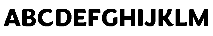 Congenial Heavy Font UPPERCASE