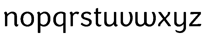 Congenial Light Font LOWERCASE