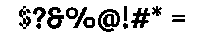 Congenial Medium Font OTHER CHARS