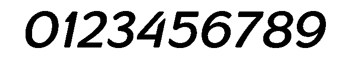 Congenial Regular Italic Font OTHER CHARS