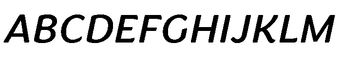 Congenial Regular Italic Font UPPERCASE