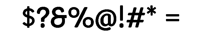Congenial Regular Font OTHER CHARS