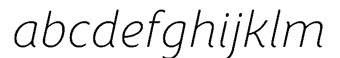 Congenial Thin Italic FONT