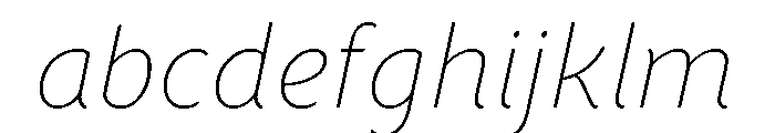 Congenial Ultra Light Italic FONT
