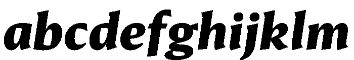 Conglomerate Bold Italic FONT