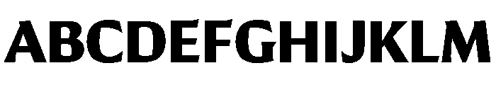 Conglomerate Bold Font UPPERCASE