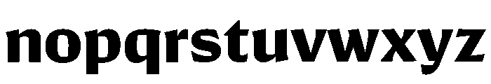 Conglomerate Bold Font LOWERCASE