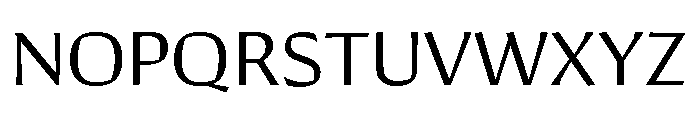 Conglomerate Book Font UPPERCASE
