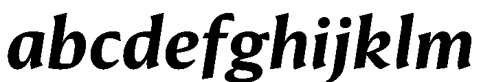 Conglomerate Demi Bold Italic FONT