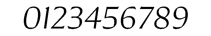 Conglomerate Italic Font OTHER CHARS
