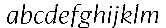 Conglomerate Light Italic FONT