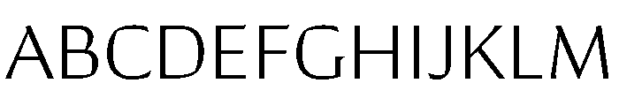 Conglomerate Light Font UPPERCASE