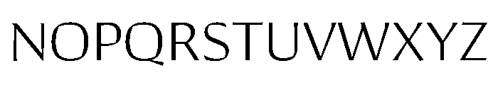 Conglomerate Light Font UPPERCASE