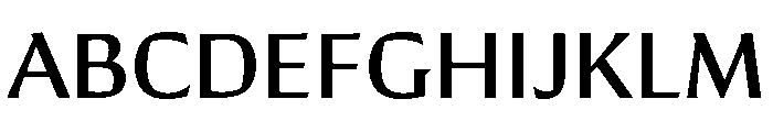 Conglomerate Medium Font UPPERCASE