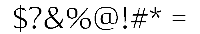 Conglomerate Font OTHER CHARS