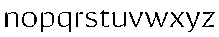 Conglomerate Font LOWERCASE