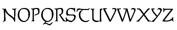 Connemara Old Style Light Font UPPERCASE