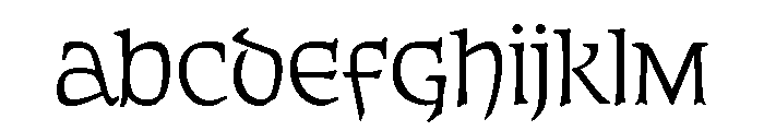 Connemara Old Style Light FONT