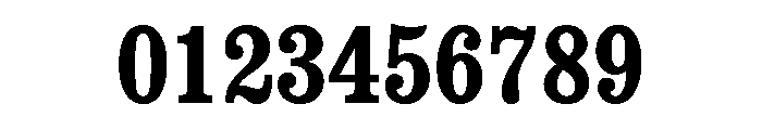 Consort Condensed Bold Font OTHER CHARS