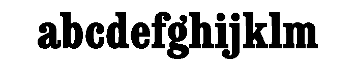 Consort Condensed Extra Bold FONT